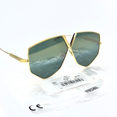 VALENTINO V HEXAGON VLS115 Gold Titanium Green Mask VLS 115B Rock