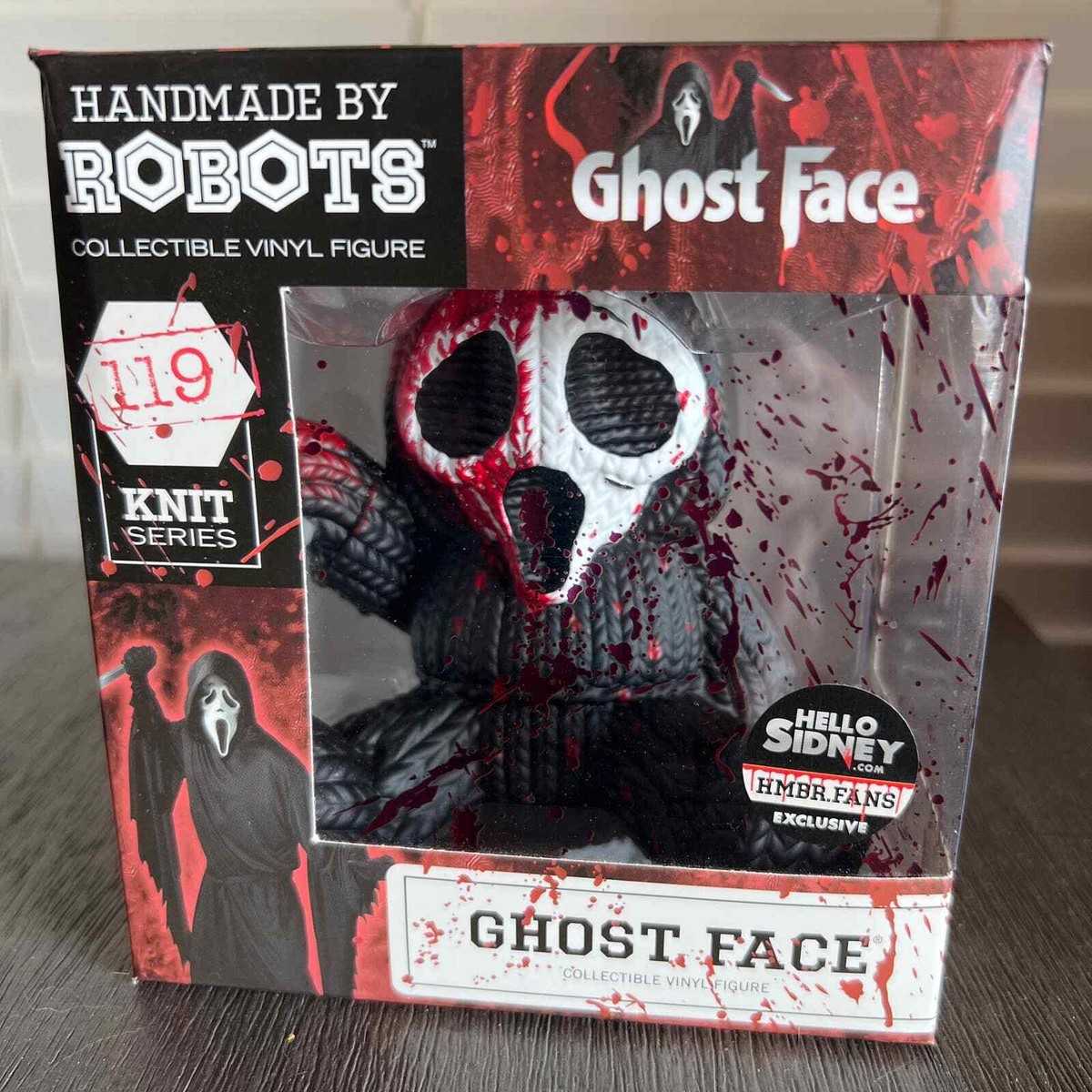 Handmade By Robots Bloody Ghost Face Ghostface Hello Sidney