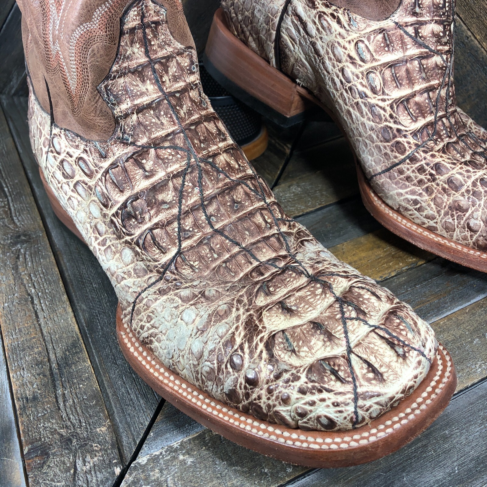 EUC John B Stetson Square toe Western 