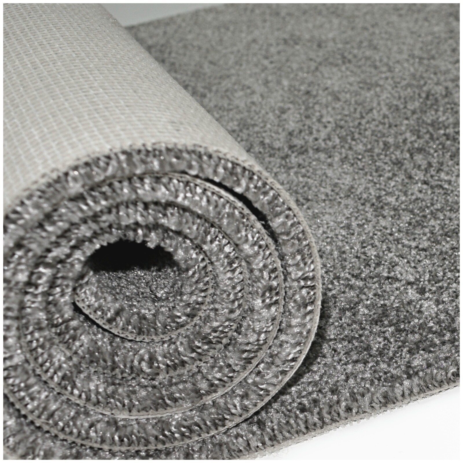 Elite Twist Pile Carpet Mid Grey 4m Wide Carpet Remnant Roll End eBay
