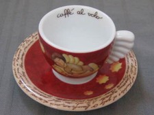 Thun caffé al volo Espressotasse mit Untere Weihnachten 2004 Limitiert Porzellan