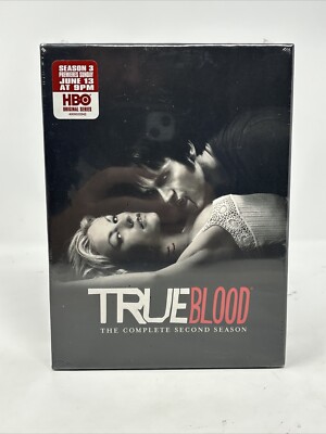 True Blood The Complete Second Season New sealed  5 Disc DVD HBO Vampire. Read
