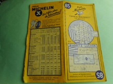 MICHELIN CARTE 85 BIARRITZ LUCHON 1956 MAPS KARTE CARTOLINA