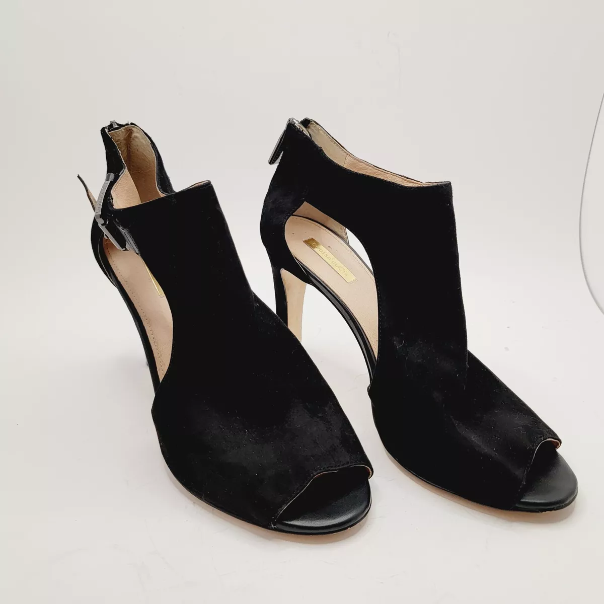 Olivia cutout sales peep toe bootie