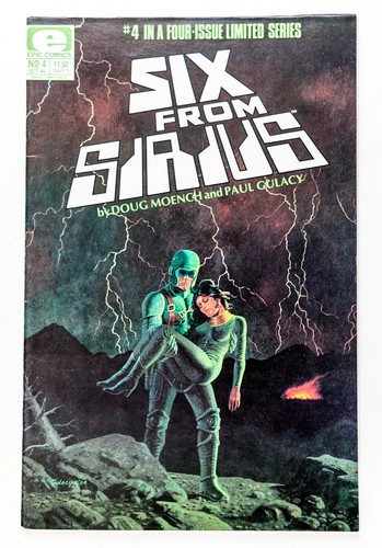 Six from Sirius #1 & 4 (1984 Marvel/Epic Comics) Doug Moench & Paul Gulacy! NM- - Picture 6 of 8
