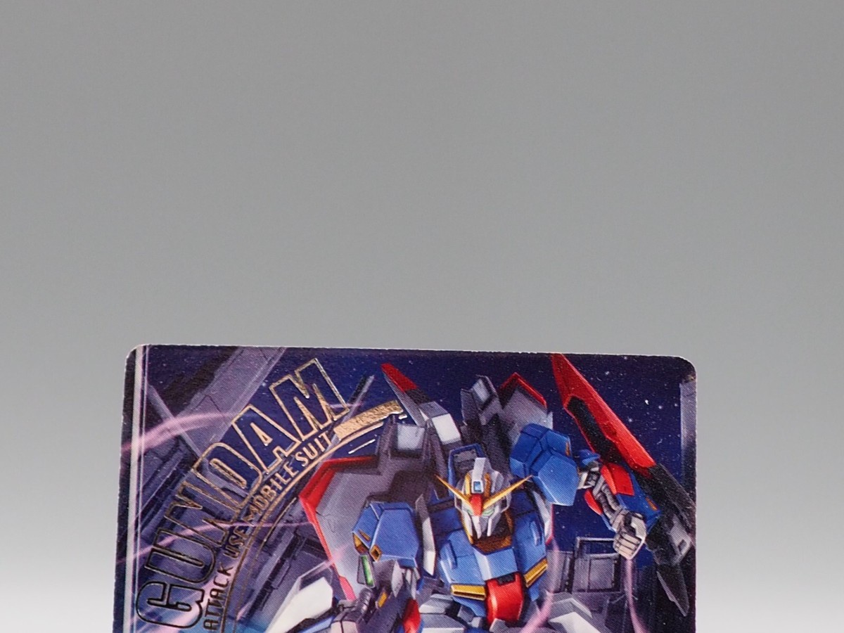 フ*ツ様 ガンプラ　ジャンク　MSZ-006 ZETA GUNDAM BANDA MSZ-006 Zeta Gundam Gundam Tryage Trading Card Z2-027 Bandai
