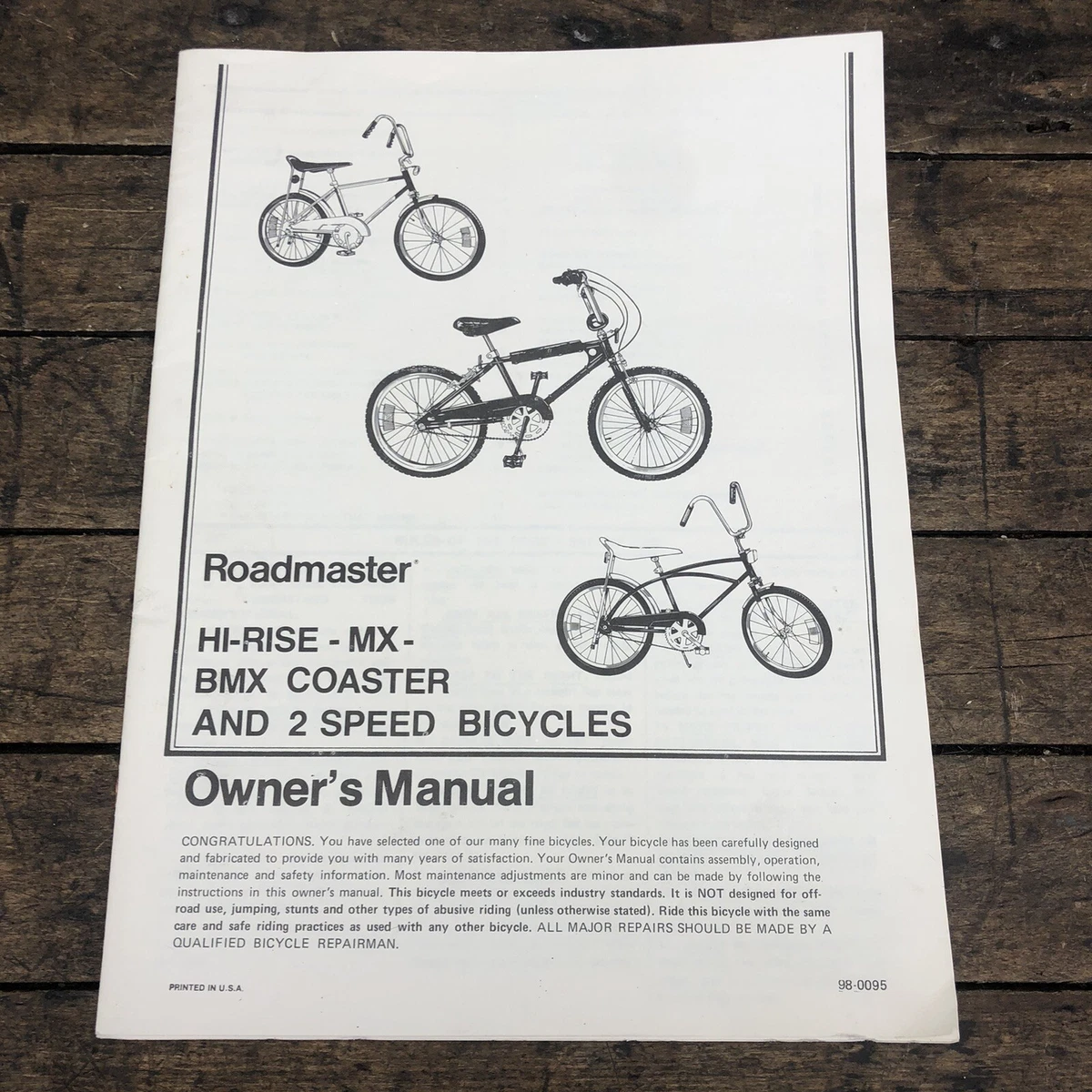 Roadmaster bmx sales