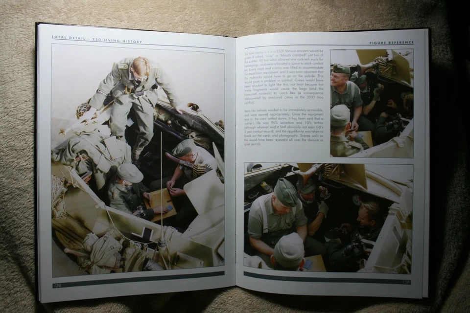 Total Detail Sd Kfz 250/1 Alt 'GD' Living History Stone HC German WWII VGC - Image 3 of 4