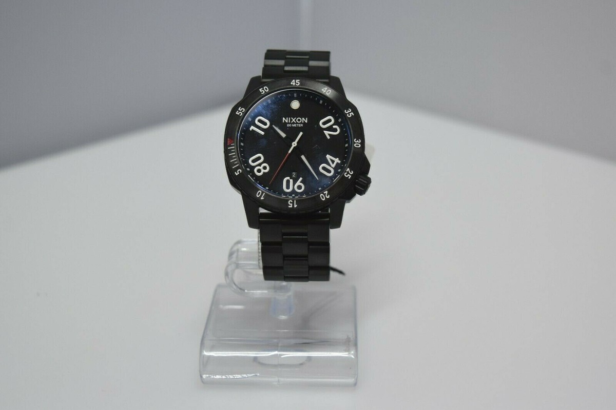 NIXON THERANGER ALL BLACK - Ranger Nixon Time Teller 0