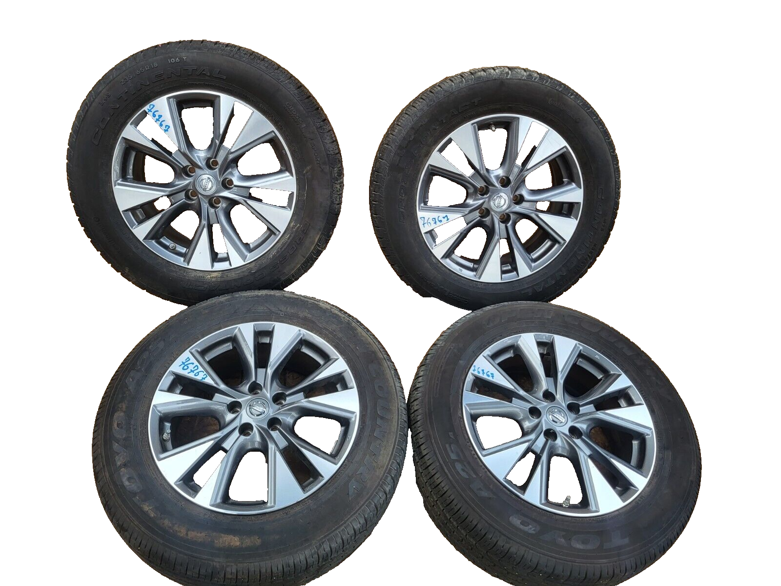 ⭕ 15-19 Nissan Murano SET of 4 Wheel Rim 18