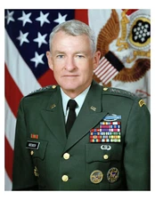 United States Army General Dennis Joe Reimer 8x10 Photo #2 On 8.5" x 11"