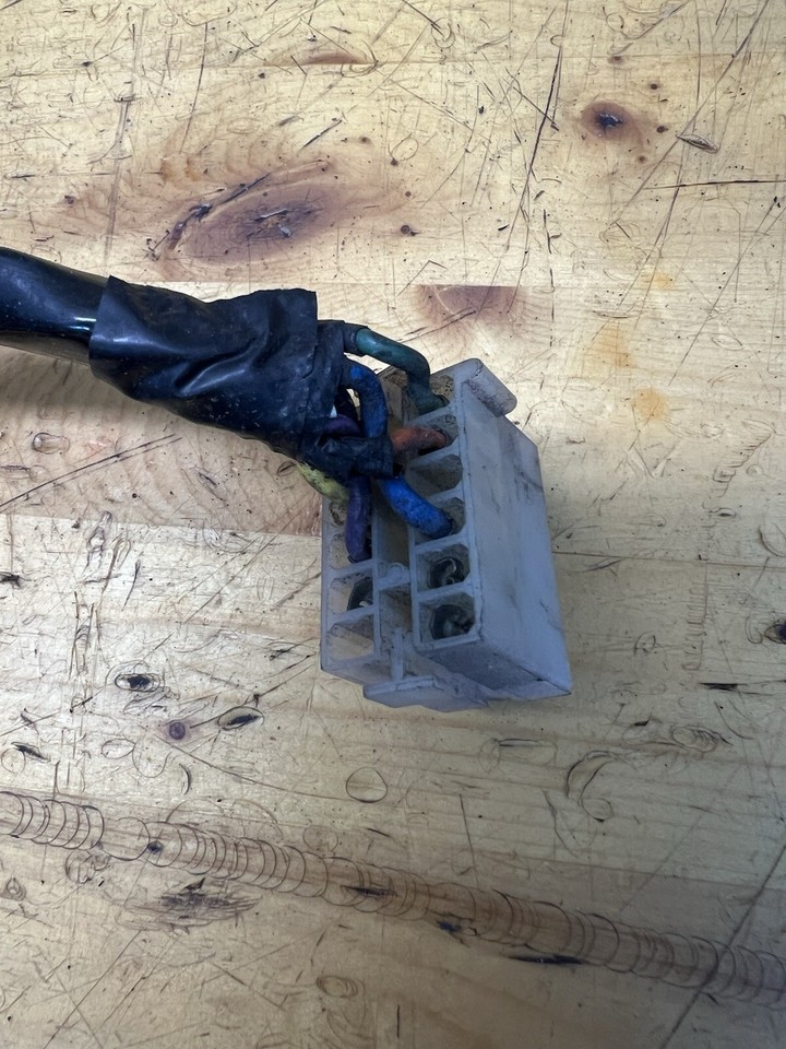 HarleyDavidson FX FL In Headlight Wiring Plugs Harness eBay