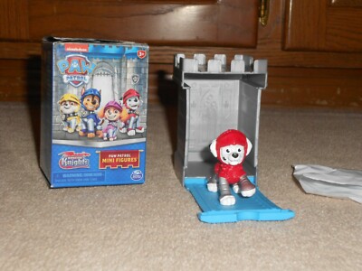 Paw Patrol rescue knights mini figure Marshall 