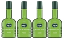 Brut Splash-On Lotion Authentic Fragrance,200ml- FREE SHIPPING-PACK OF 4