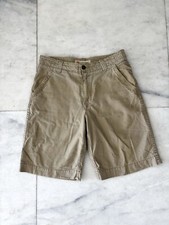 Y2K Mossimo Supply Cargo Shorts Beige Cotton Mens 30 Preppy Skater Utility