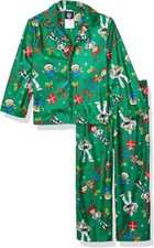 Disney Toy Story 2 PC Holiday Christmas Long Sleeve Pajama Set Boy Size 6