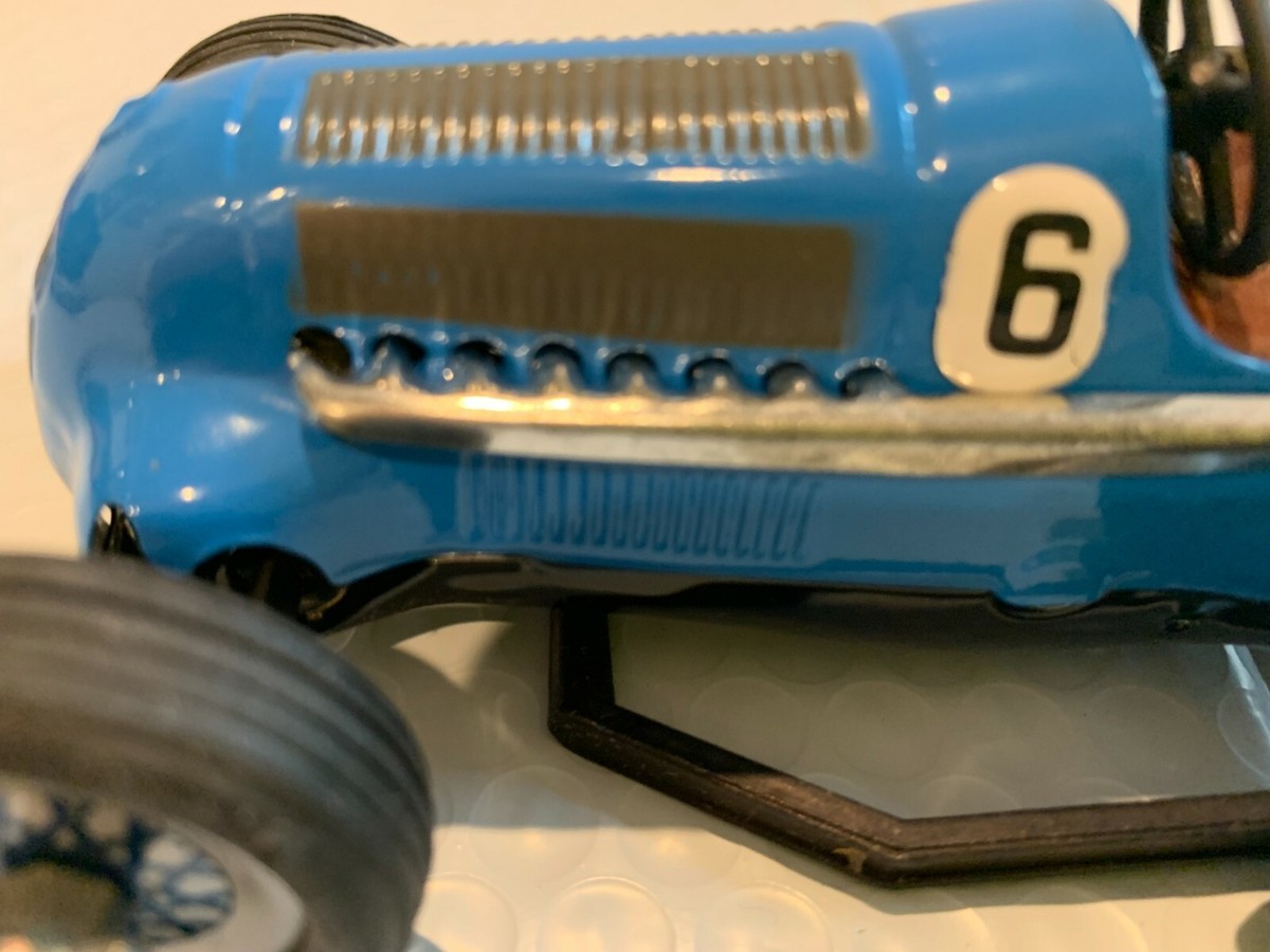 SCHUCO STUDIO 1936 MERCEDES GRAND PRIX NEW IN BOX RARE BLUE