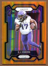 K.J. Osborn 2023 Panini Prizm Orange 048/249 #194