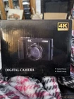 Digital Camera Ultra HD 48MP 16X with Wide Angle & 32GB Card  For Vlogging