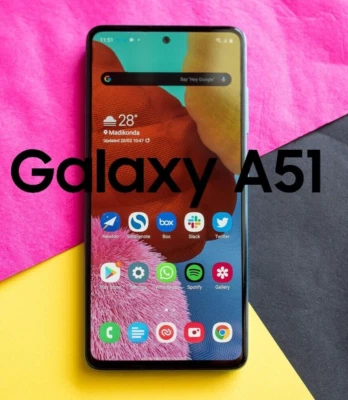 Samsung Galaxy A51 5G SM-A516U 128GB GSM Unlocked Smartphone Black