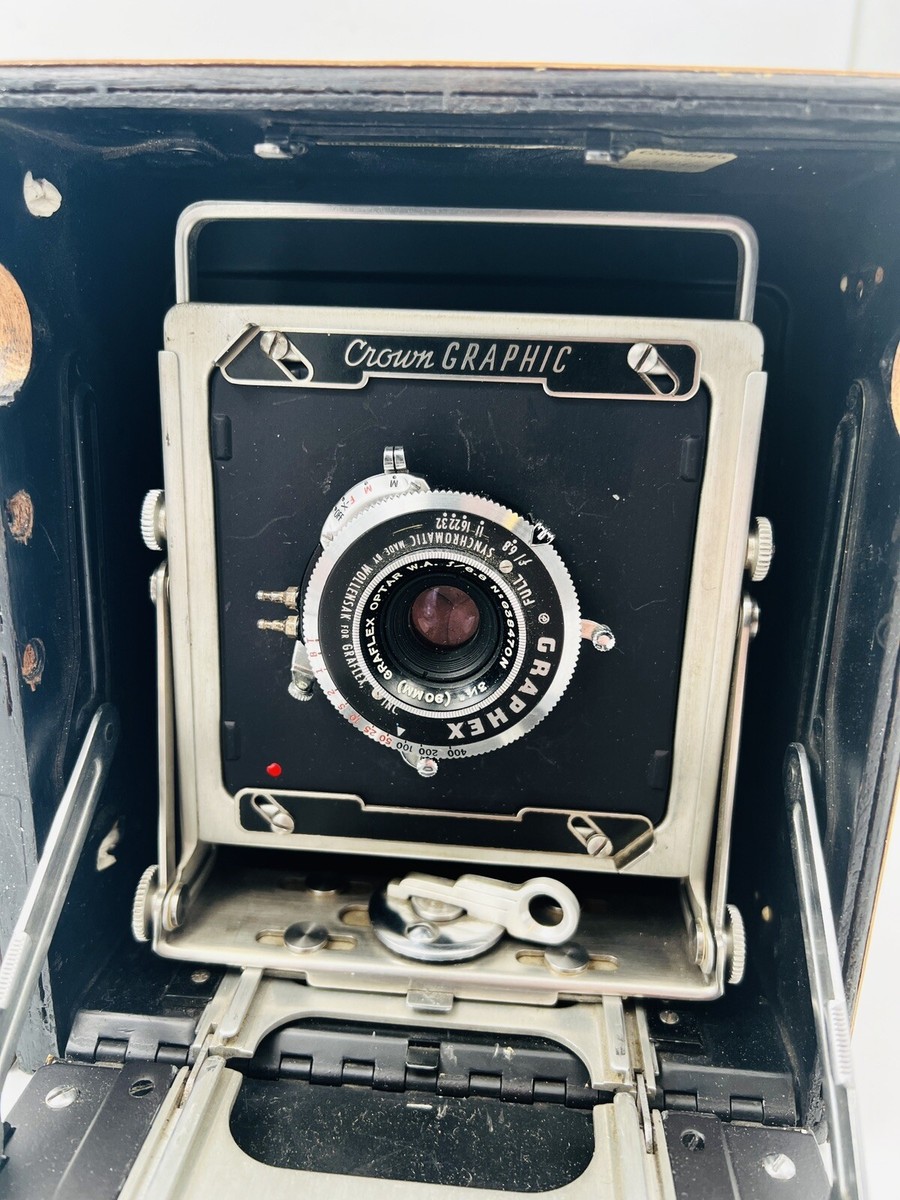 graphlex camera With Hardwood Veneer and Graphex (hard to
