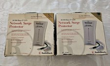 Lot of 2 NOS 10/100 Base-T LAN Network Surge Protector from Radio Shack 61-2144