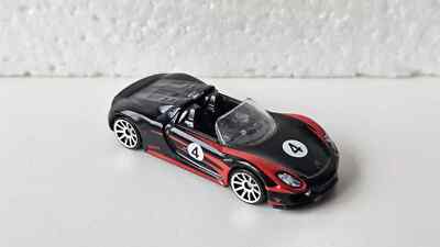 HOT WHEELS PORSCHE 918 SPYDER FPT66 BLACK RED 4 | eBay