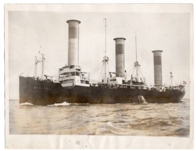1926 Flettner's Wind Powered Triple Rotor Rotorship Barbara Freighter News Photo