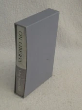 ON LIBERTY John Stuart Mill Folio Society 2008 in Slipcase