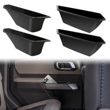 4PCS Front Rear Door Storage Box Compatible With Ford Bronco 2021-2025 Access...