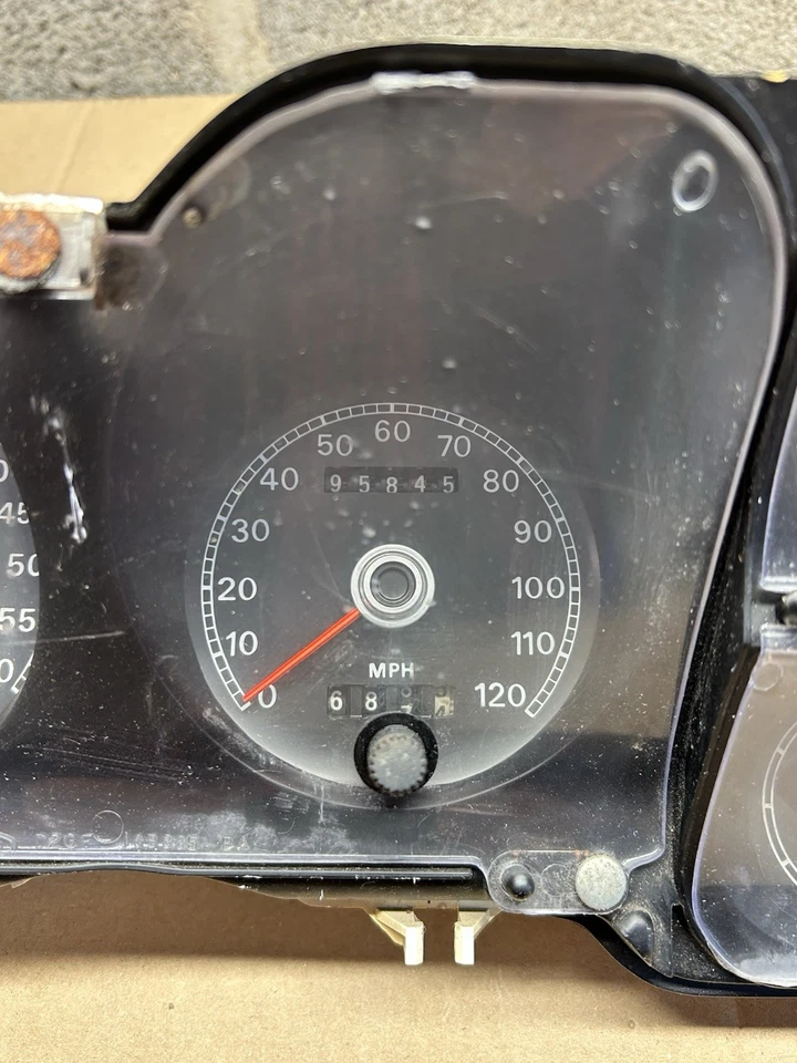 1974 Gran Torino Sport painel de instrumentos com tacômetro medidores completos fabricante de equipamento original Ford - Imagem 3 de 4