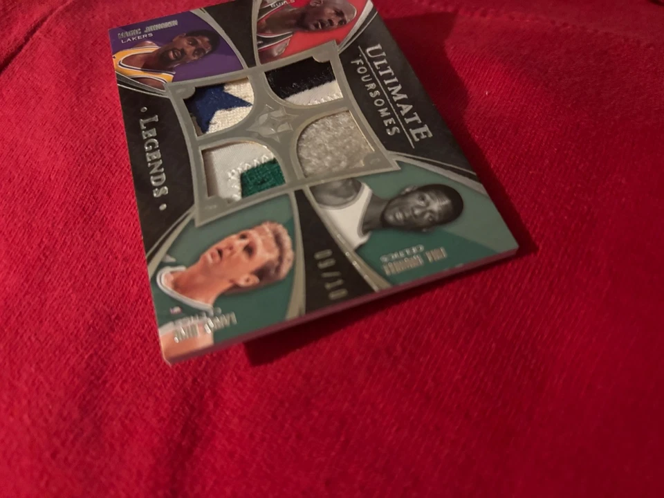 Ultimate Quad Parches Jordan Bird Magic Russell 2008-09 9/10 como nuevo Foto 4 de 4