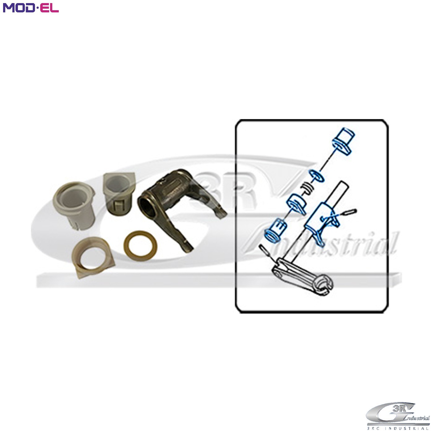 3RG Release Fork, clutch FIAT,PEUGEOT,CITROËN 22230 217546,96200053,217546  96200053,217546,96200053 - Image 5