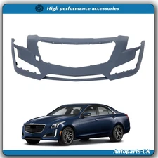 For Cadillac CTS Sedan 2014-2019 Durable Front Bumper Cover High-quality Plastic