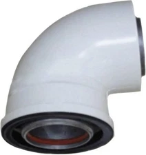 Vent Pipe Elbow 90 Degree Plastic Aluminum Fits Rinnai LSI & RCI Tankless Heater