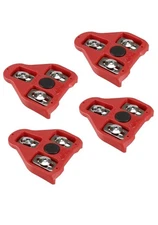 Look Delta Pedal Bike Cleats 9° Float Indoor Cycling Cleats 2 Pair ARC1+