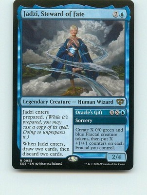 Jadzi, Steward of Fate - R55 - MTG - Secrets of Strixhaven (SOS)