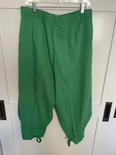 Vintage Golf Knickers T BARRY KNICKER CO Men 34 Kelly Green Made in USA