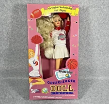 Vintage Collegiate Cheerleader Doll OSU Ohio State NCAA Buckeyes Diploma 90s NOS