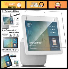 Echo Show 10 Screen Protector - HD Clear Tempered Glass, Anti-Scratch, Ultra-Thi