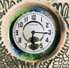 Antique 1919 Hamilton Grade 978 18s 17j Pocket Watch Movement Fancy Dial RUNS!!!