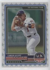 2023 Panini USA Baseball Stars & Stripes White Prizm 19/99 Camden Kozeal #54 0c6