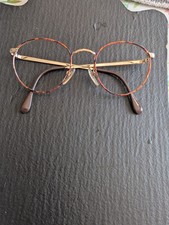 Lenscrafter LC Basics 123 Eyeglasses Frame Gold / Tort 50-20-120 Used