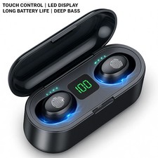 Bluetooth 5.0 Earphones Charging Case Earbuds For iPhone 16 15 14 13 12 Pro Max