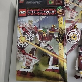 Lego Exo Force Lot 8102, 7708, 7705,7713, And Minifigures