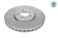 2X Meyle Bremsscheibe 083 521 2113/PD FüR MERCEDES-BENZ