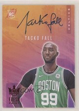 2019-20 Panini Court Kings Fresh Paint Ruby 51/99 Tacko Fall #FP-TCK Auto 0h69