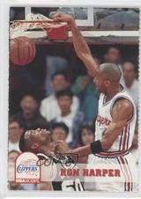 1993-94 NBA Hoops Los Angeles Clippers Promo Sheets Singles Ron Harper 0b5