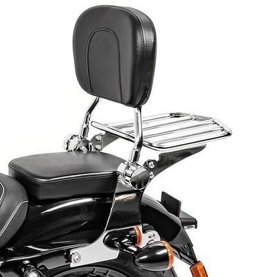 Sissy Bar + Gepäckträger abnehmbar für Harley Davidson Sportster Forty-Eight 48 