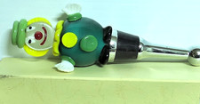 Rikaro Clown Bottle Stopper – Handcrafted Glass – Original Box – Barware Collect